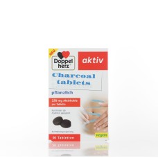 DOPPELHERZ CHARCOAL 30 TABLETS                                                                                    