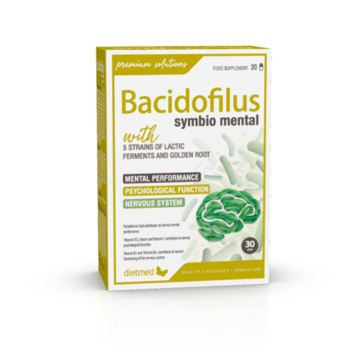 DIETMED BACIDOFILUS SYMBIO MENTAL 30CAPS
