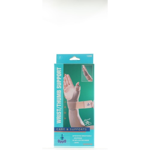 OPPO 1289 WRIST THUMB SPLINT SUPPORT SMALL