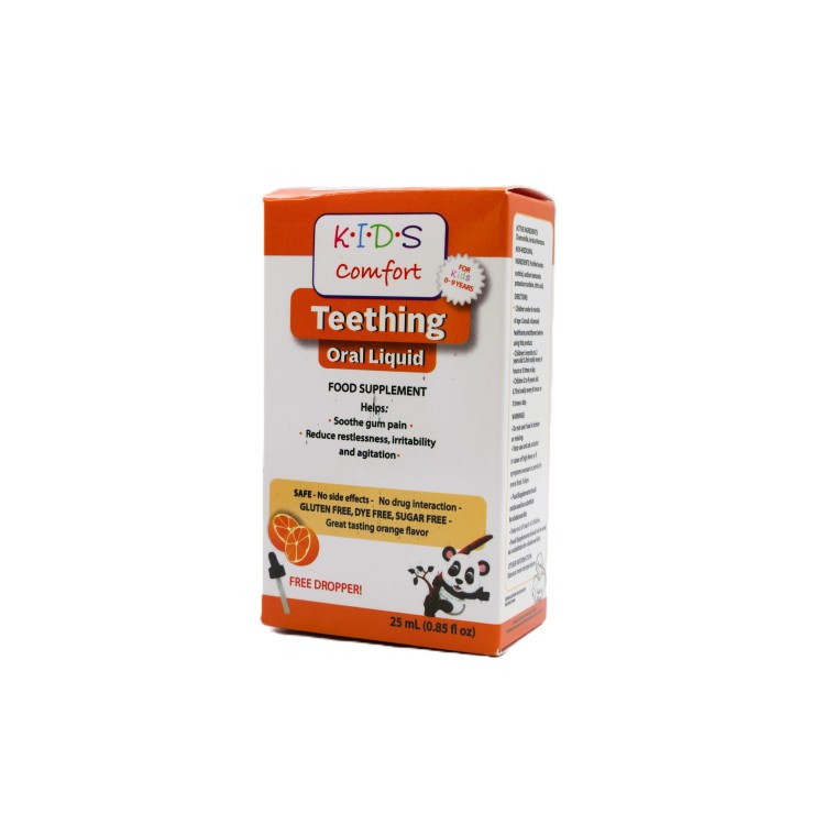 KIDS COMFORT TEETHING ORAL DROPS 25ML