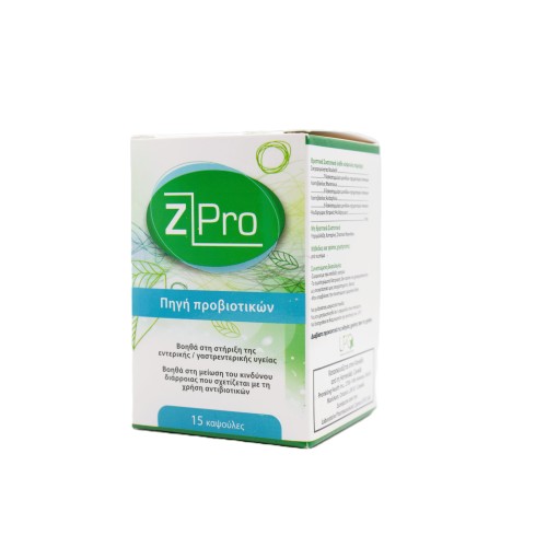 Z PRO PROBIOTICS 15BIL & ZINC 15CAPS