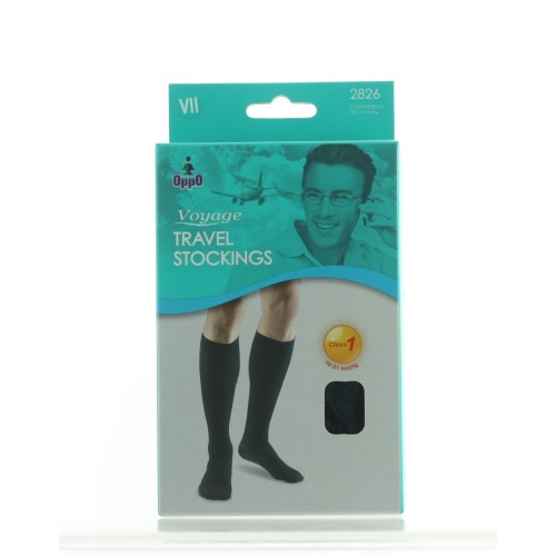 OPPO 2826 TRAVEL STOCKINGS M BLACK VII