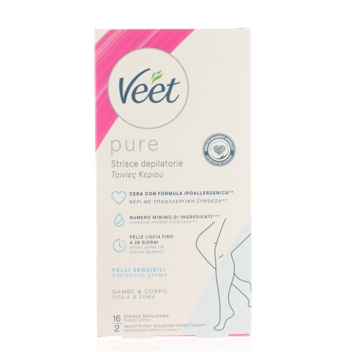 VEET LEGS STRIPS 16PCS