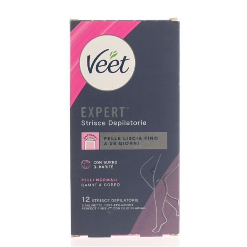 VEET EXPERT LEGS NORMAL WAX STRIPS 12