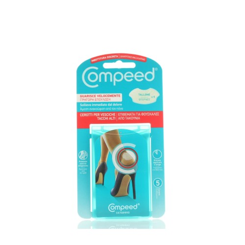 COMPEED BLISTER MEDIUM 5PCS HEELS