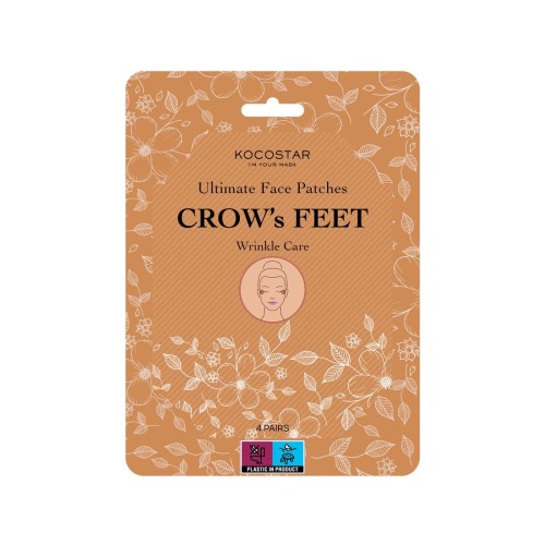 KOCOSTAR PATCHES WRINKLE CROWS FEET 4PAIRS