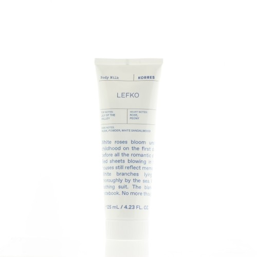 KORRES LEFKO BODY MILK 125ML