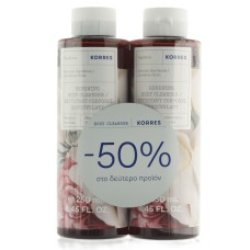 KORRES SHOWER GEL GARDENIA 1+2ND -50%                                                                         