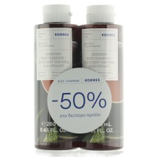 KORRES SET SHOWER GEL MINT TEA 1+2ND -50%                                                                     