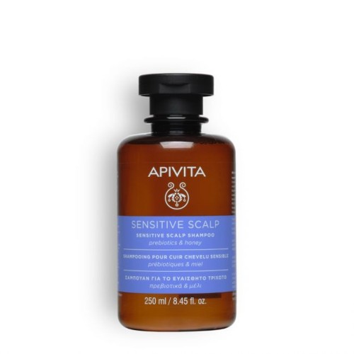 APIVITA SHAMPOO SENSITIVE SCALP PREBIOTICS&HONEY 250ML  