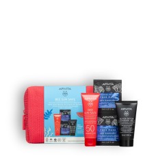 APIVITA BEE SUN SAFE ANTI-SPOT & ANTI-AGE DEFENSE FACE CREAM SPF50 SET