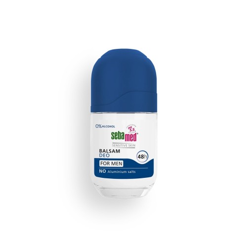 SEBAMED DEO ROLL-ON BALSAM DEODORANT FOR MEN NO ALUMINIUM SALTS 48H 50ML