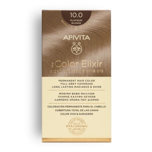 APIVITA HAIR COLOR KIT 10 PLATINUM BLONDE