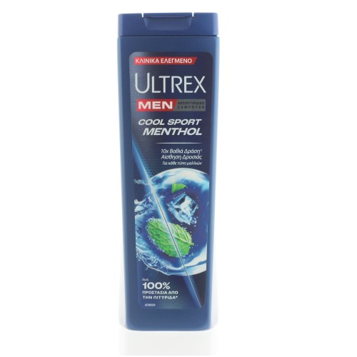 ULTREX MEN SHAMPOO MENTHOL 360ML