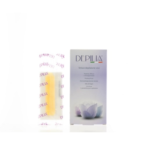 DEPILIA FACE STRIPS WITH WAX 20X