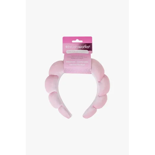 BRUSHWORKS PINK CLOUD HEADBAND  