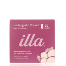 ILLA CARE COTTON PANTY LINERS 20