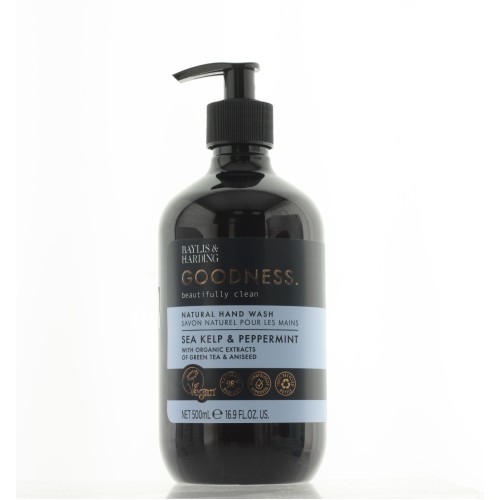 BAYLIS & HARDING KELP&PEPPERMINT HAND WASH 500ML