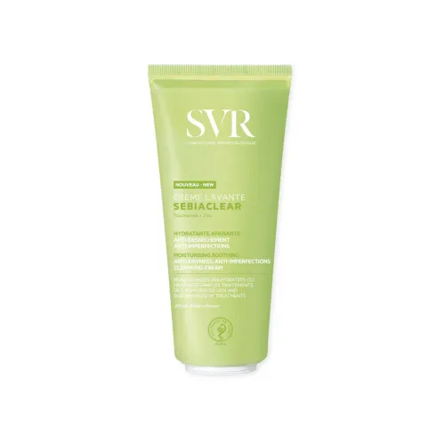 SVR SEBIACLEAR ANTI-DRYNESS ANTI-IMPERFECTIONS CLEANSING CREAM 200ML