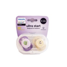 AVENT SCF075/03 SOOTHER 0-2M ULTRA START GIRL X2