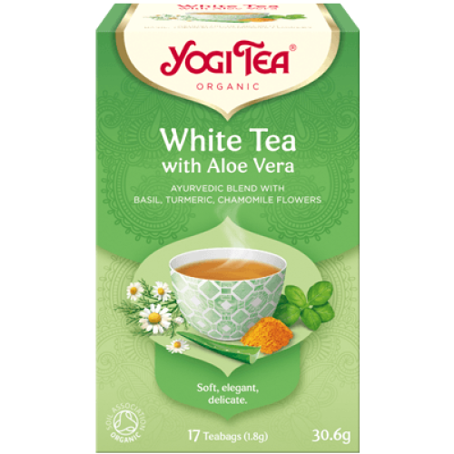 YOGI WHITE TEA WITH ALOE VERA