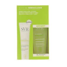 SVR SEBIACLEAR ACTIVE GEL 40ML + GEL MOUSSANT SEBIACLEAR 55ML
