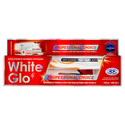 WHITEGLO PROFESSIONAL CHOICE TOOTHPASTE 100ML