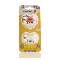 MEDELA PACIFIER DAY&NIGHT 6-18