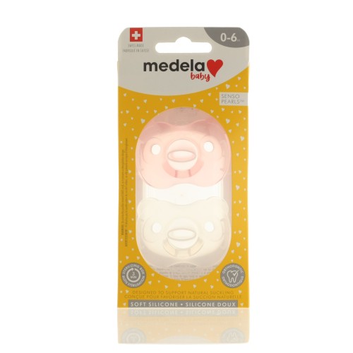 MEDELA PACIFIER SILICONE 0-6M GIRL