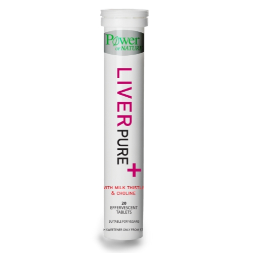 POWER OF NATURE LIVERPURE STEVIA 20 EFFERVESCENT TABLETS