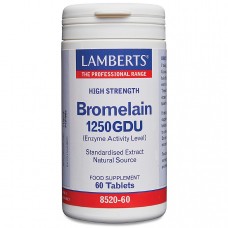 LAMBERTS BROMELAIN 1250 GDU 60TABS