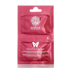 GARDEN PEEL-OFF GLITTER MASK 2X6ML