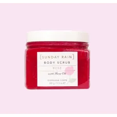 SUNDAY RAIN BODY SCRUB ROSE 265G
