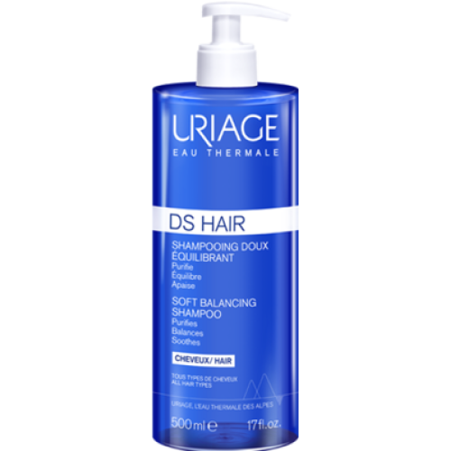 URIAGE DS HAIR SOFT BALANCING SHAMPOO 500ML