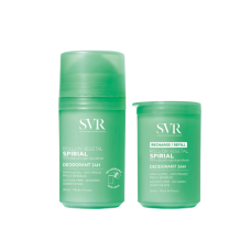 SVR SPIRIAL ROLL-ON VEGETAL + RECHARGE 2X50ML