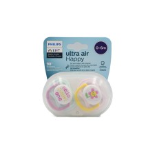 AVENT SCF080/09 SOOTHER 0-6M ULTRA AIR ASSORTED X2