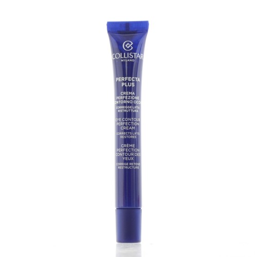COLLISTAR PERFECTA PLUS EYE CONTOUR PERFECTION CREAM CORRECTS LIFTS RESTORES 15ML