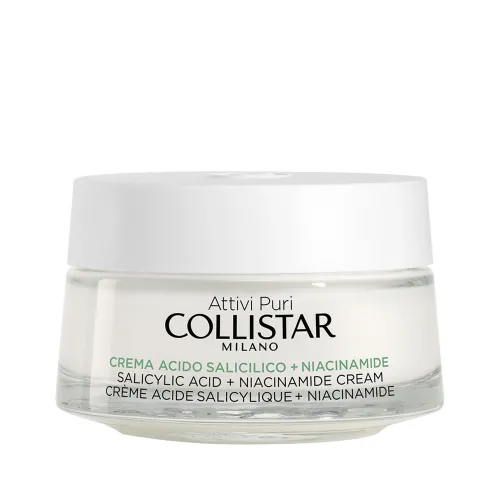 COLLISTAR ATTIVI PURI SALICYLIC ACID + NIACINAMIDE ANTI-BLEMISH OIL CONTROL CREAM 50ML