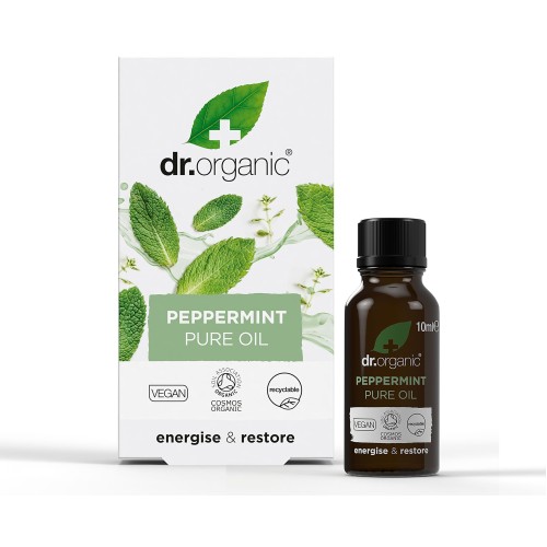 DR. ORGANIC PEPPERMINT PURE OIL 10ML