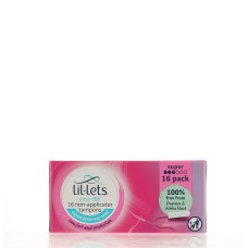 LIL-LETS 16 NON-APPLICATOR TAMPONS SUPER