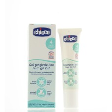 CHICCO TEETHING GEL 2IN1 30ML                                                                                 