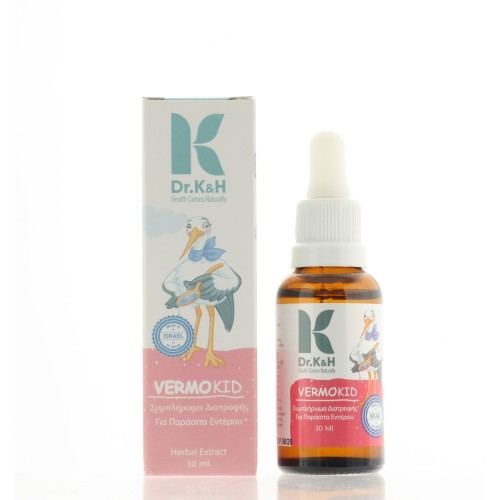 DR.K&H VERMOKID TREATMENT FOR WORMS 30ML                                                                           