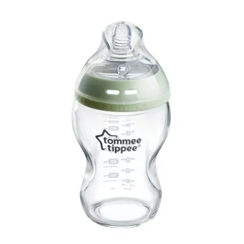 TOMMEE TIPPEE NATURAL START GLASS BOTTLE 250ML
