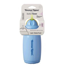 TOMMEE TIPPEE INSULATED ACTIVE STRAW CUP BOY 266ML 12M+