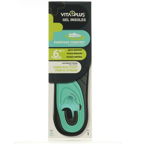 VITAPLUS GEL EVERY DAY COMFORT INSOLES MALE