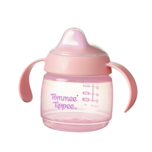 TOMMEE TIPPEE STARTER SPOUT CUP 150ML 4M+ PINK