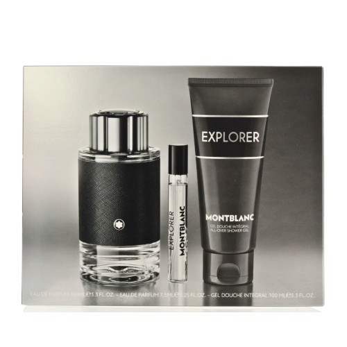 MONT BLANC EXPLORER EAU DE PARFUM 100ML +7.5ML+SHOWER GEL