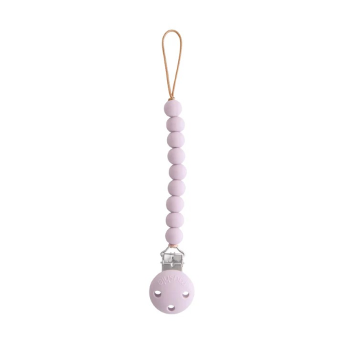 MUSHIE PACIFIER CLIPS HERA SOFT LILAC