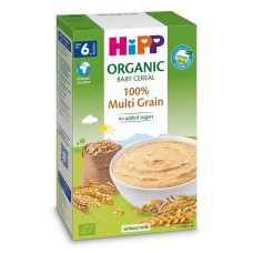 HIPP MULTI GRAIN ORGANIC BABY CEREAL (WITHOUT MILK & SUGARS) 200g