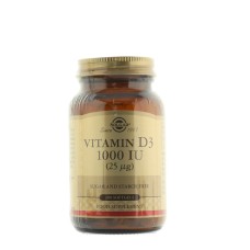 SOLGAR VITAMIN D3 1000(25MGR) 100 SOFTGELS